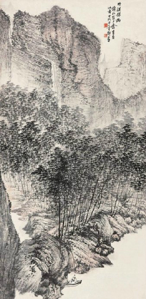 郑午昌花鸟,丝鬓散人郑午昌百幅绘画作品赏析