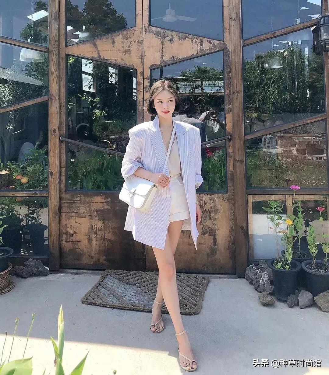 西装男穿短裤,西装短裤这样穿潮爆了