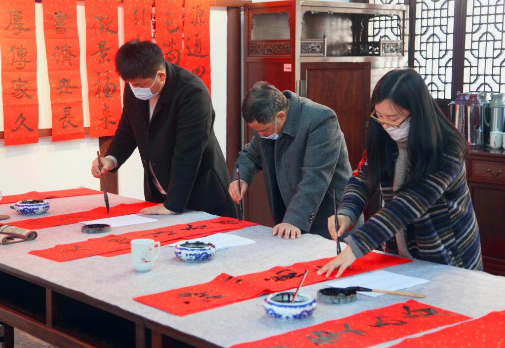 江阴万副春联集结完毕,春联江阴