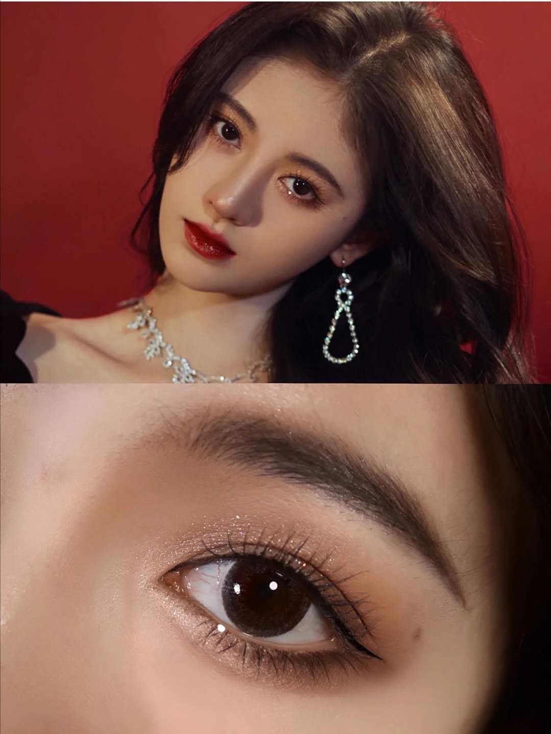 戴口罩眼影画法,戴口罩眼妆大地色眼影