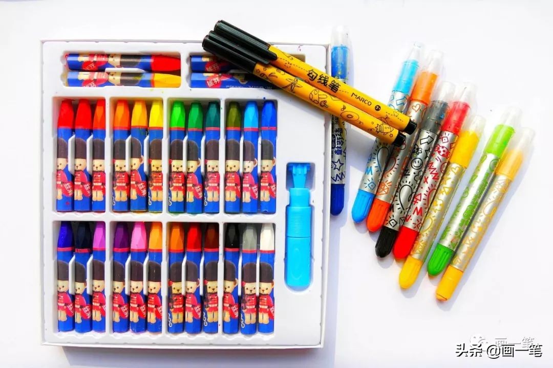 蜡笔画小猪儿童画,蜡笔画小猪简单教程