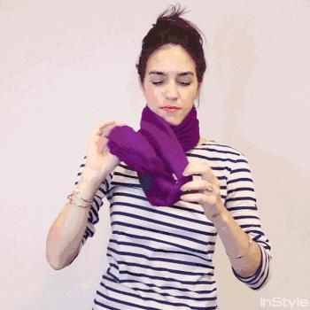 围巾怎么戴才好看？3大搭配法则5种时髦系法，一篇搞定所有问题