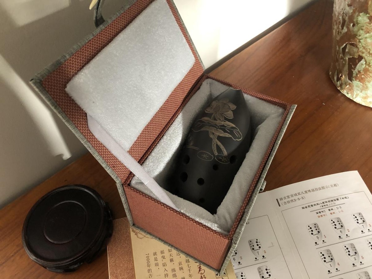 好物鉴赏大全,大师级收藏黑陶埙十孔