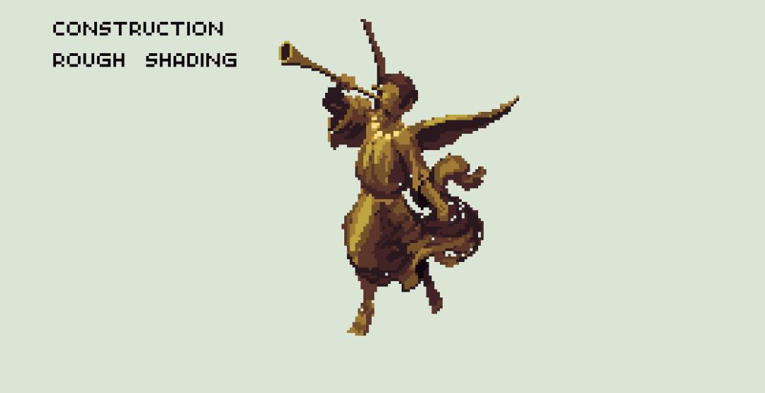 像素游戏画入门教程,像素游戏画画教程