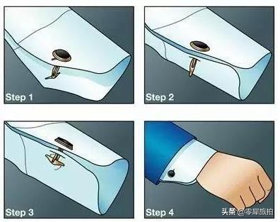 西装袖扣的正确使用方法,男士西装袖扣怎么选