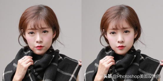 photoshop人像磨皮,photoshop修图人像祛斑