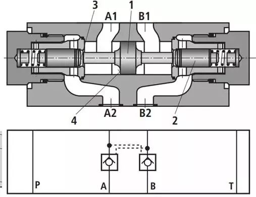 液控单向阀和单向阀作用的区别,液控单向阀与普通单向阀有何区别