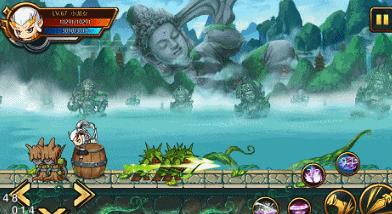 造梦西游4手机版小龙女视频,造梦西游4手机版小龙女打九尾狐