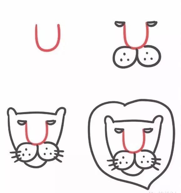 26个字母趣味简笔画动物,26个英文字母趣味简笔画