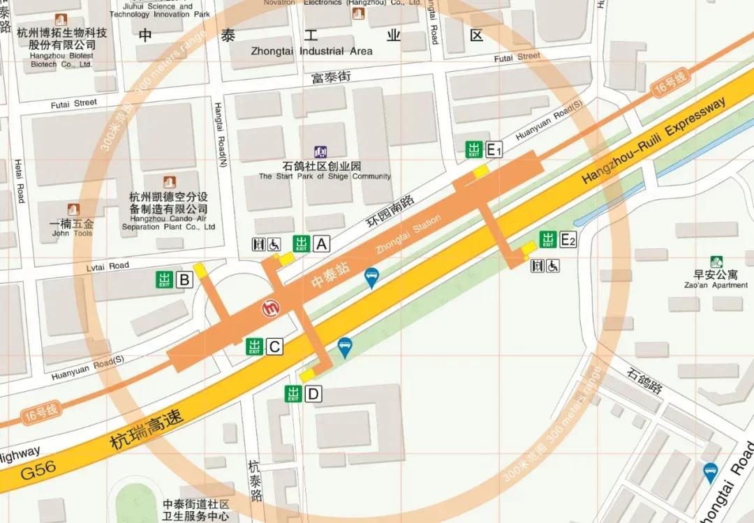 杭州地铁16号线出站,杭州地铁16号线东延