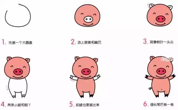 小蜗牛春夏秋冬四季创意画简笔画,亲子启蒙创意简笔画蝴蝶和蜻蜓