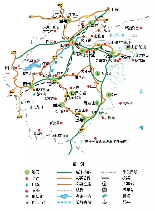 全国各地旅游地图超级攻略,全国旅游地图自驾游