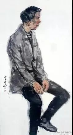 意笔人物高手蒋雪平