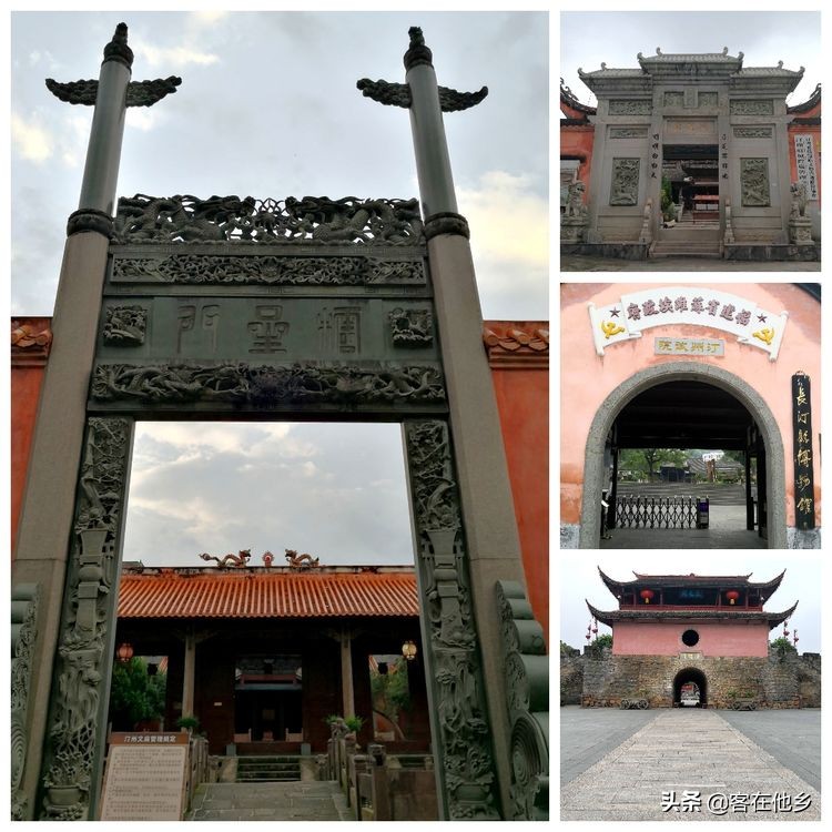 长汀县古街印象土特产,长汀古城异域风情