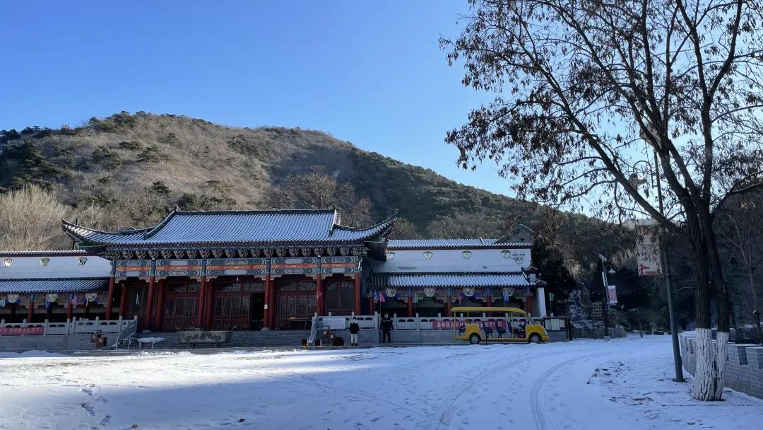 宛如仙境的景点,犹如仙境般的雪景