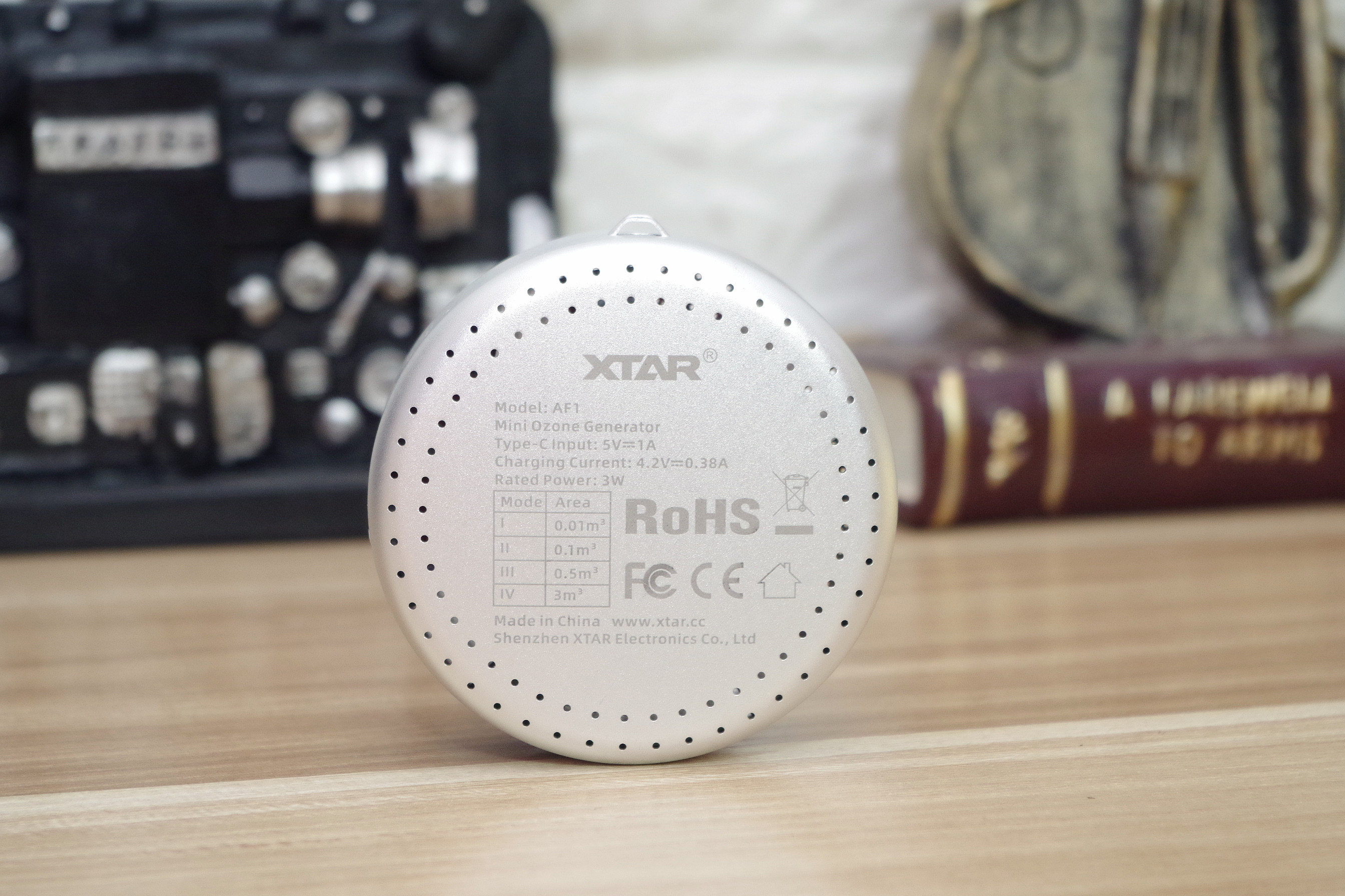 能装进口袋的蓝氧消毒除味器,小米会盯上吗?XTARAF1评测