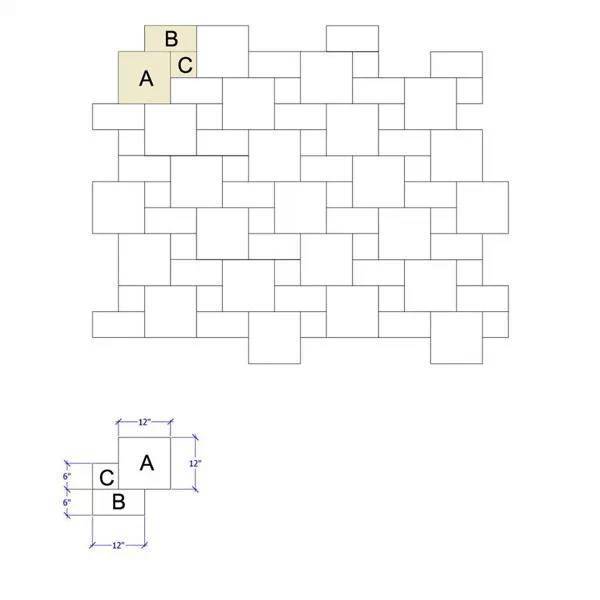 客厅瓷砖75*150铺贴效果图,十六种瓷砖铺贴方法