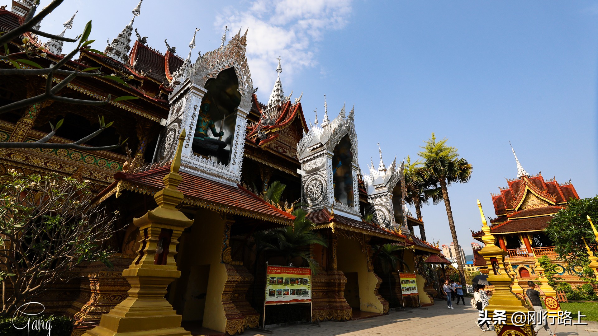 西双版纳总佛寺，历史悠久，佛教信徒将此寺视为拜佛圣地