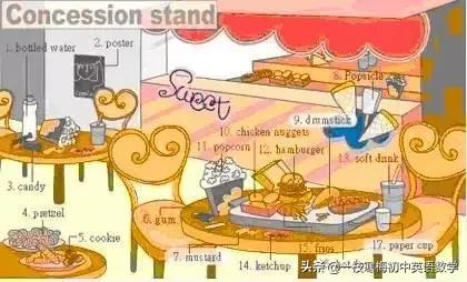 34张图教你记住英语中所有生活用词！