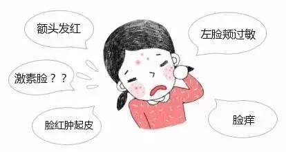 激素脸皮肤红烫是怎么回事,皮肤问题一直查不出原因