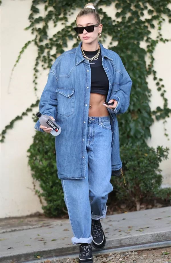 听我的，一定要穿老爹裤，成为这个条gai上最靓的