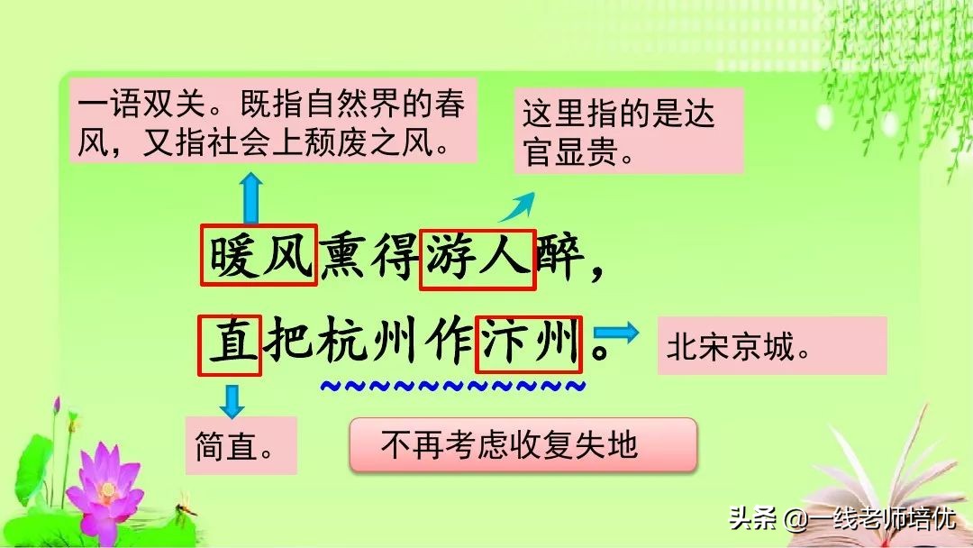 五年级上册第21课古诗词三首课件,五年级第12课古诗三首复习内容
