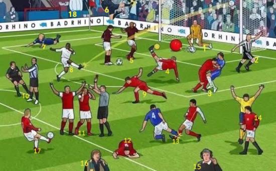 英超第一视角震撼,英超现场经典图片