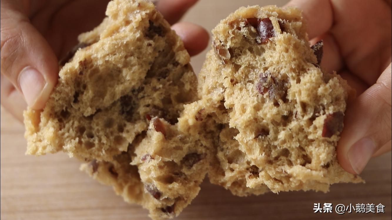 松软香甜的红枣糕一次就成功,无油低糖红枣糕怎么做