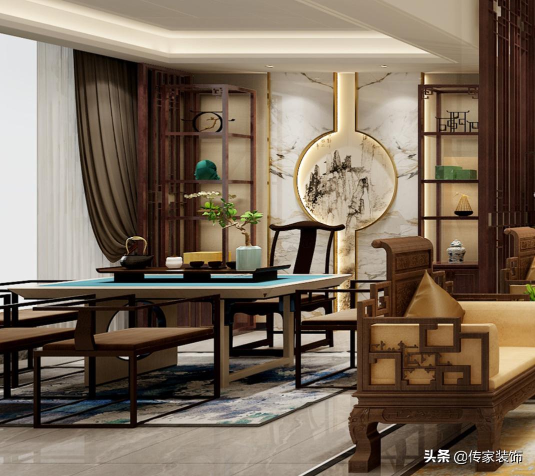 珠海别墅设计装修法式宫廷风格,轻奢风大宅别墅装饰设计实景