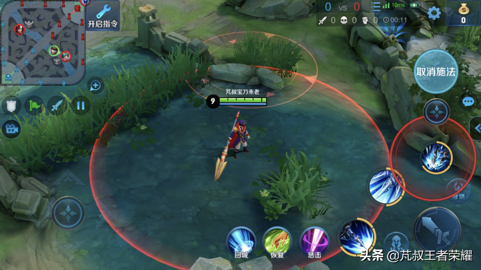 王者荣耀看看我的高端操作秀不秀,王者荣耀怎么设置优先打残血