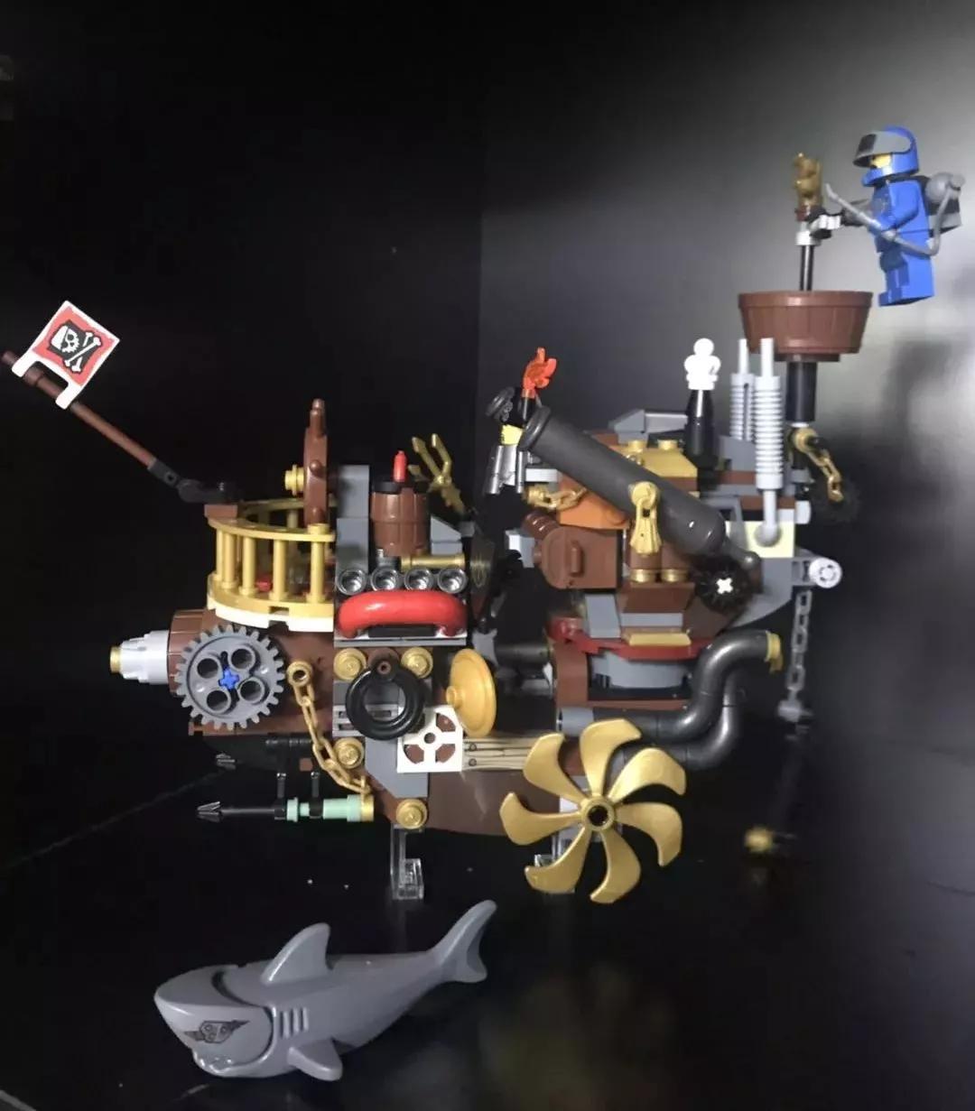 LEGO乐高MOC作品欣赏:第一滴血及其他,春天就该来点绿?