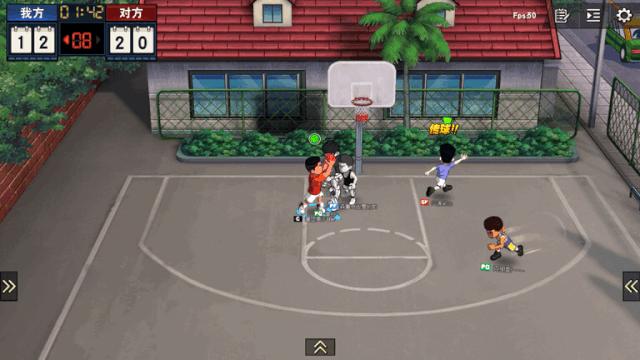 灌篮高手手游预判篮板球位置,灌篮高手手游分球配合