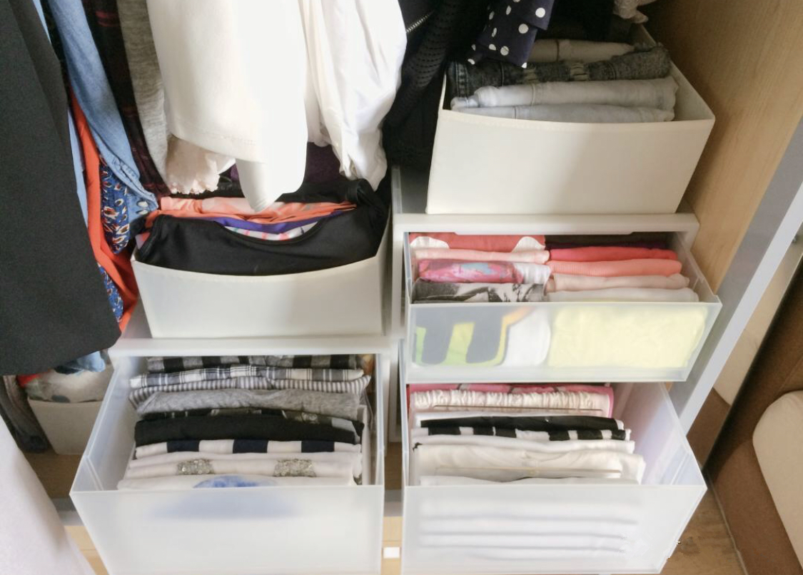 布衣柜收纳教程,一步到位衣柜收纳法