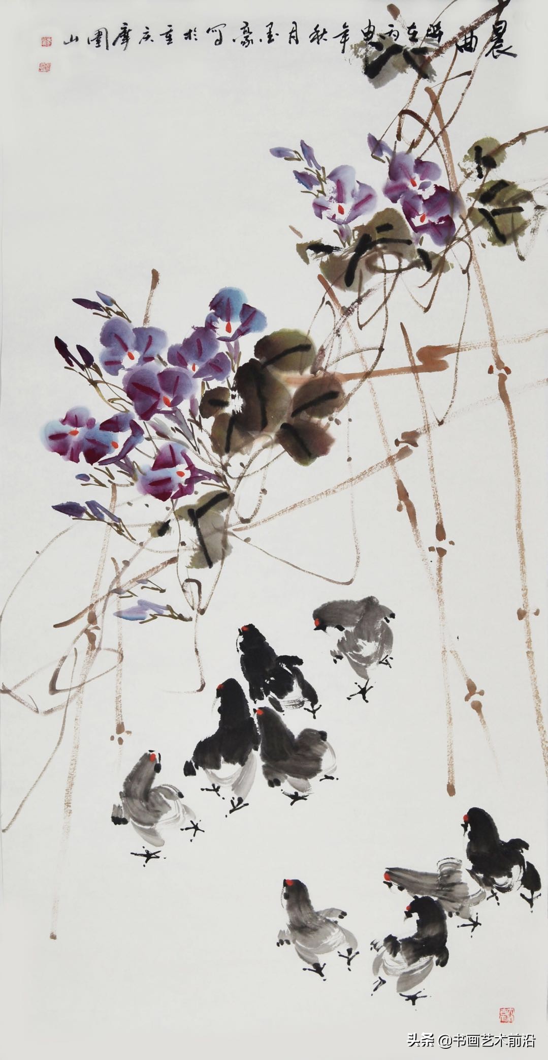 写意鸡画大全,写意鸡的图片大全