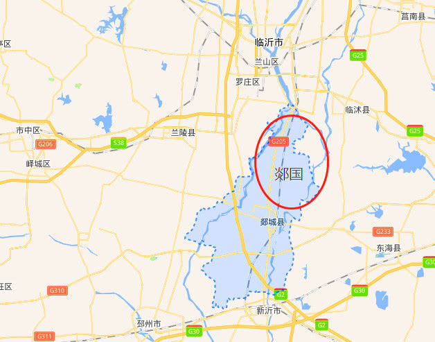 郯城古郯国地名由来,齐鲁地名