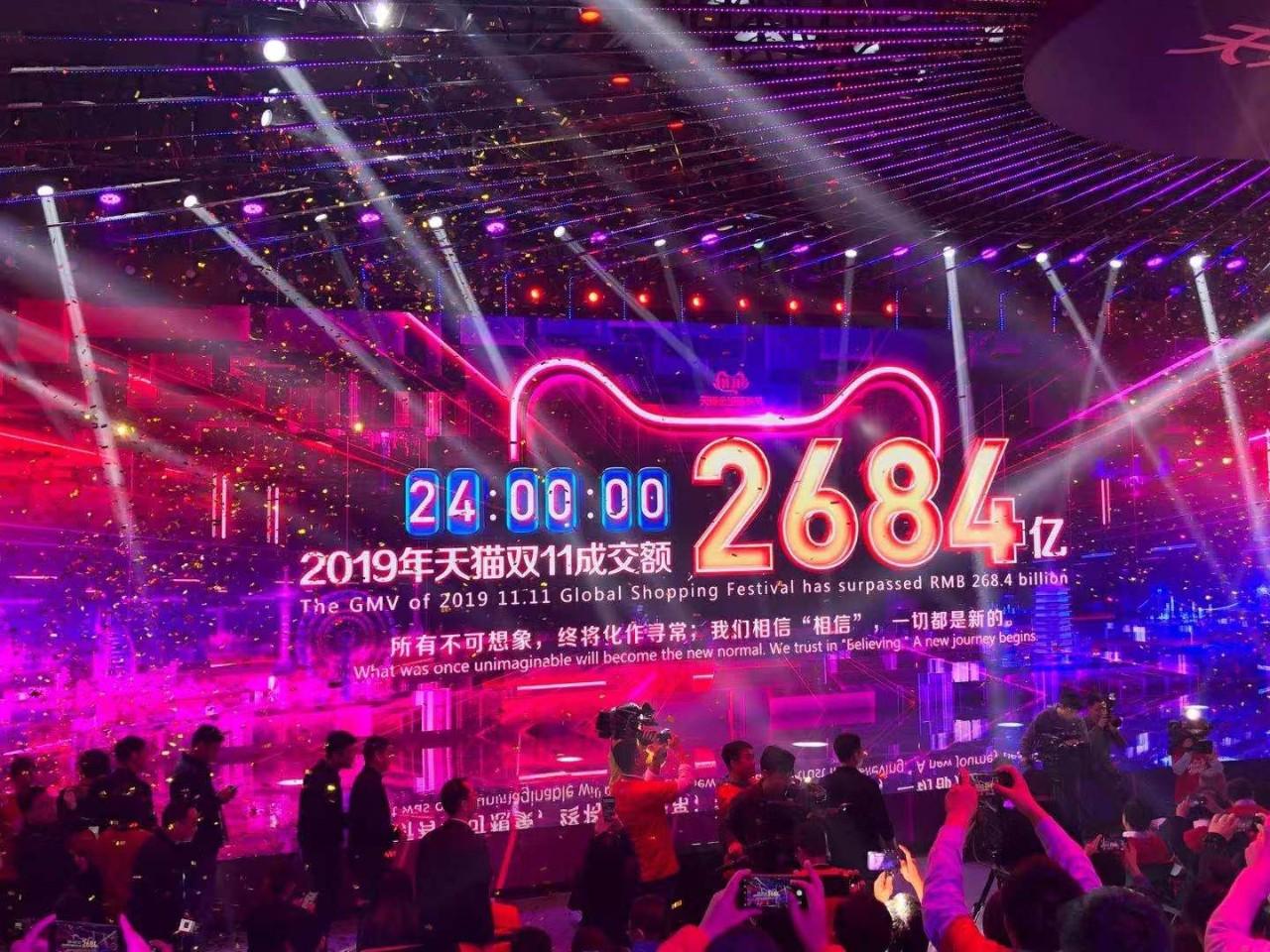 2022年天猫双11卖了多少个亿,京东2692亿天猫双11