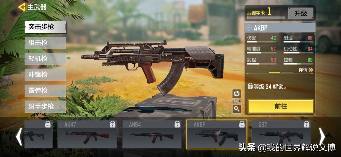 枪械介绍突击步枪,枪械讲解突击步枪