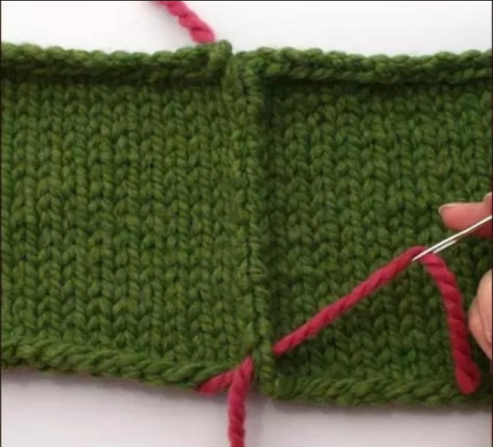 上下针无缝缝合怎么缝,手工缝合对缝技巧