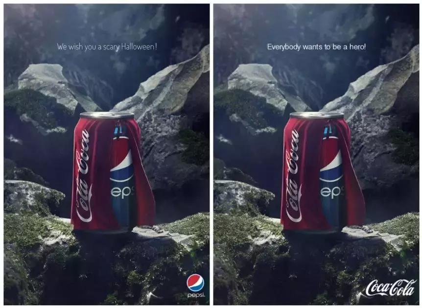 百事对比可口可乐,百事vs可口可乐说唱battle