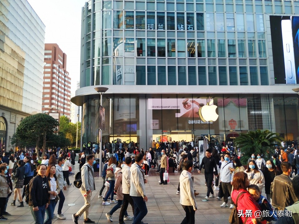 老上海时的南京路步行街,南京路步行街老上海