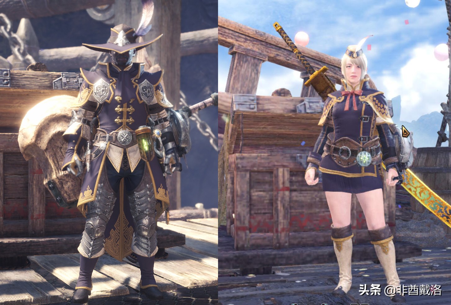 怪物猎人世界前期衣服,怪物猎人世界圣诞模式服装