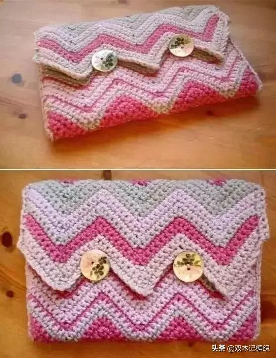 这些毛线针织零钱包，笔袋，手机袋，挎包美炸了