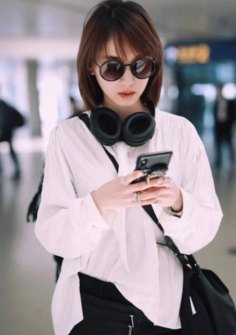 王子文酷飒穿搭,王子文御姐造型