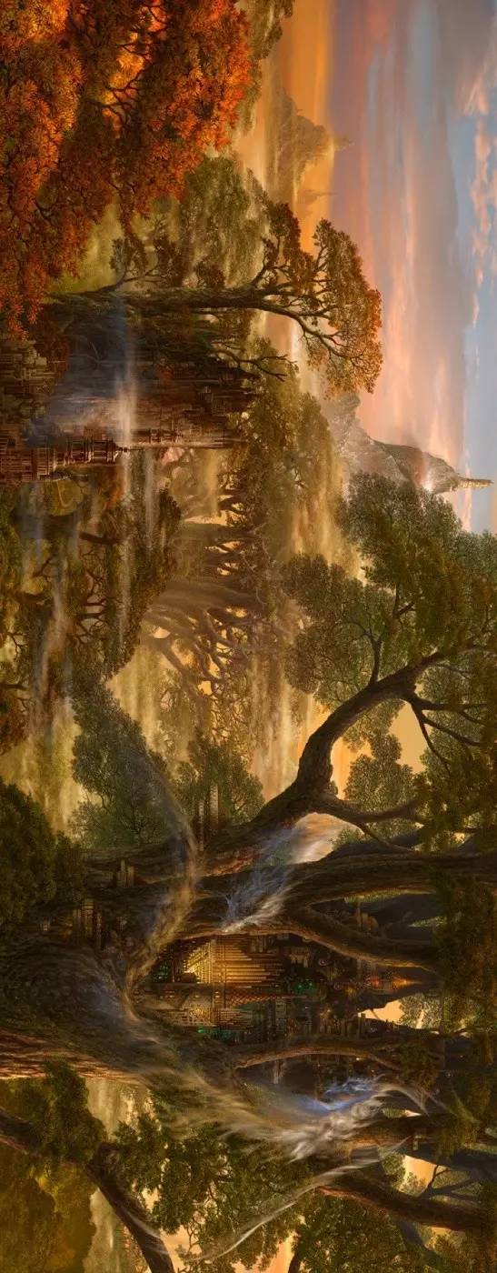 一组非常有意境的动画场景