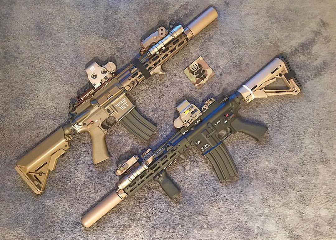 美军hk416和mk18,美军为什么喜欢用hk416