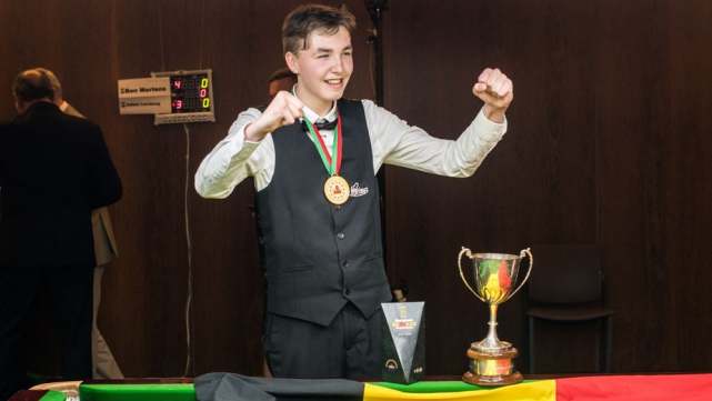 本·默滕斯斯诺克比赛,本默滕斯斯诺克最新