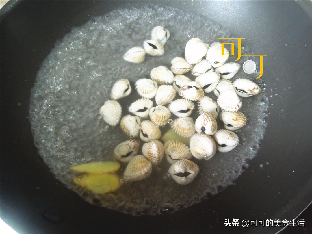 白灼血蛤正确吃法,血蚶做法白灼