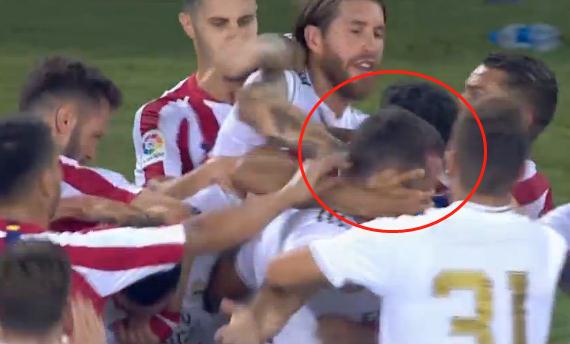 卡瓦哈尔和贝尔庆祝,卡瓦哈尔与阿尔巴冲突