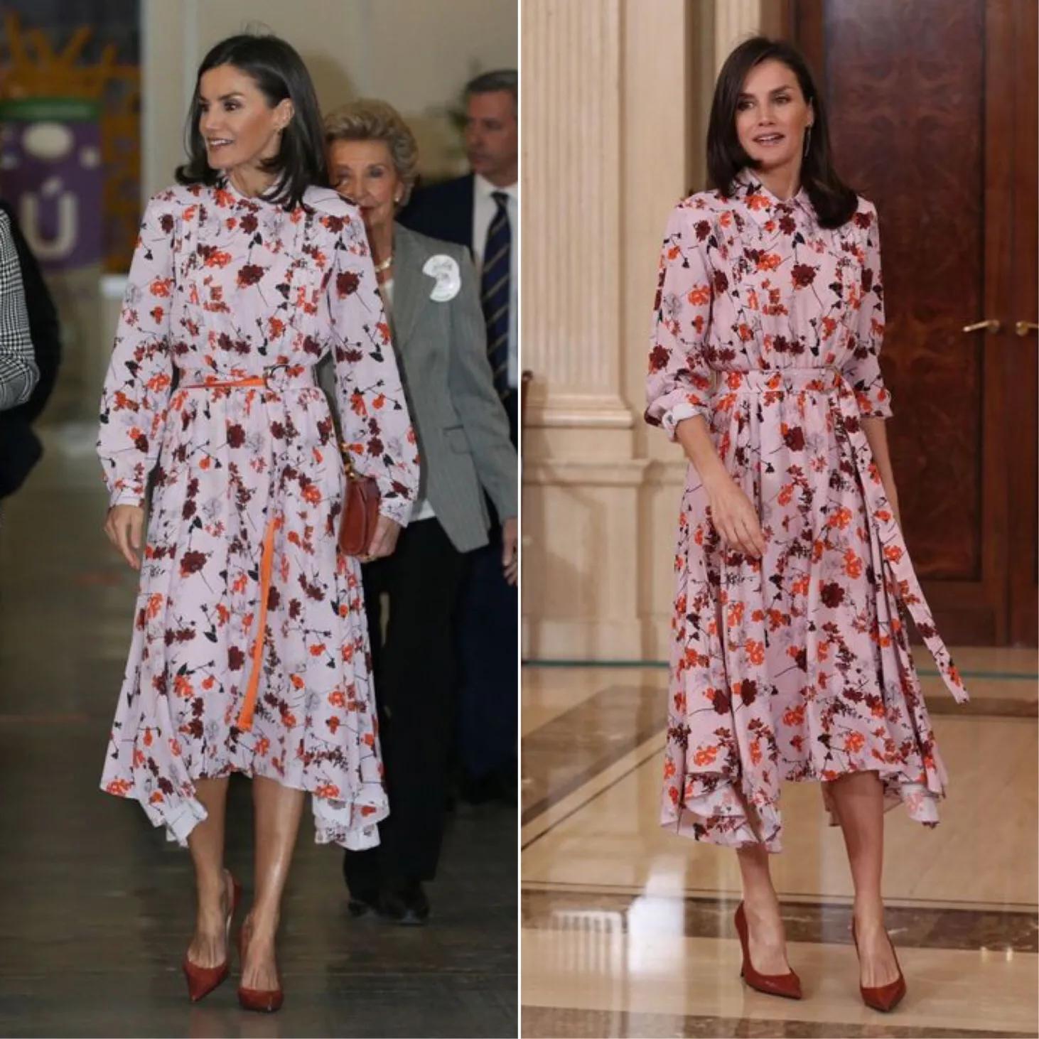 莱蒂齐亚最新着装,莱蒂齐亚穿旧衣服