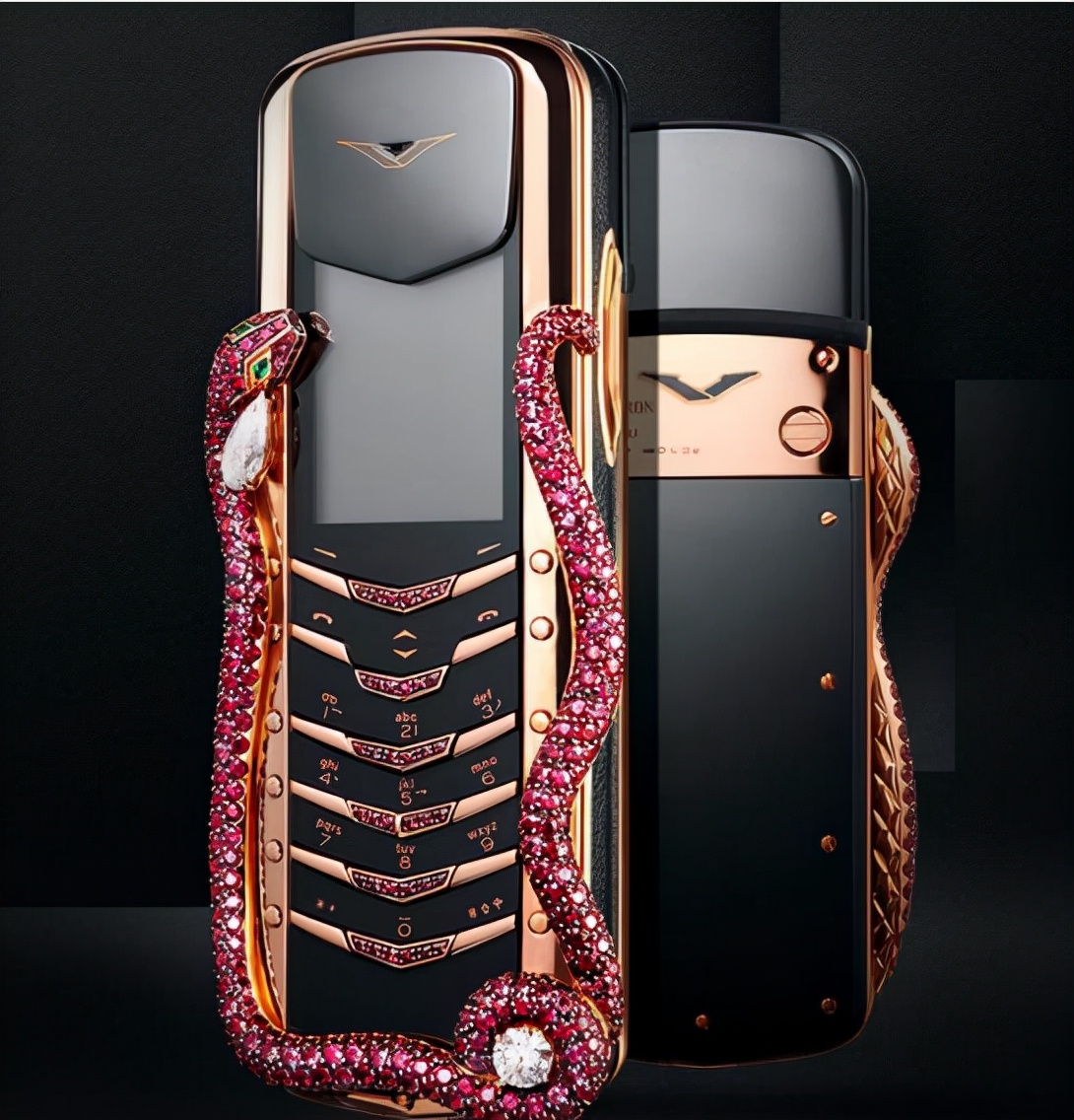 售价289万元！全球最贵的4G按键手机：镶嵌439颗红宝石